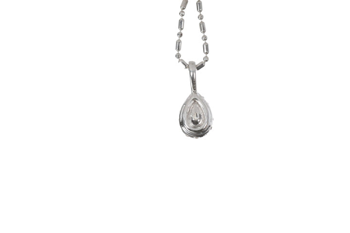 Fancy Yellow Diamond Pear Shaped Pendant