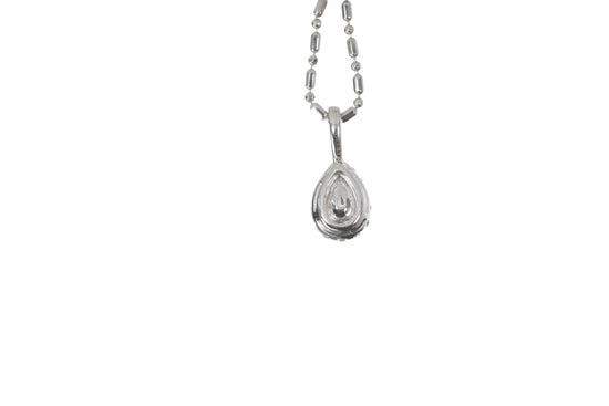 Fancy Yellow Diamond Pear Shaped Pendant