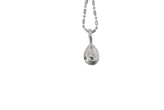 Fancy Yellow Diamond Pear Shaped Pendant