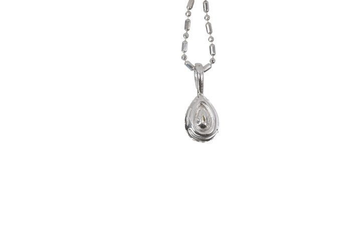 Fancy Yellow Diamond Pear Shaped Pendant