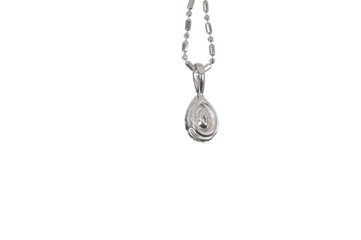 Fancy Yellow Diamond Pear Shaped Pendant