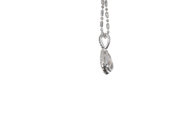 Fancy Yellow Diamond Pear Shaped Pendant