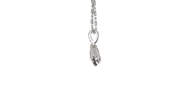 Fancy Yellow Diamond Pear Shaped Pendant