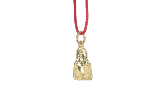 24K Gold Buddha Pendant