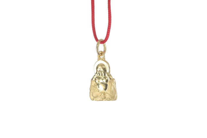 24K Gold Buddha Pendant