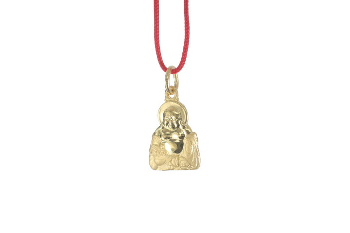 24K Gold Buddha Pendant