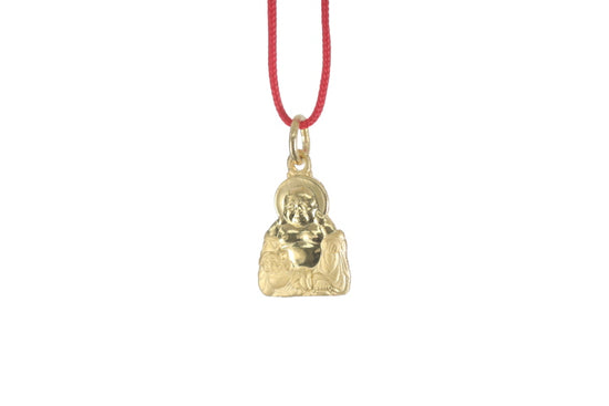 24K Gold Buddha Pendant