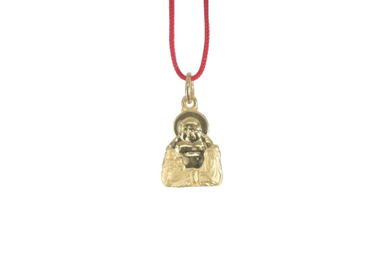 24K Gold Buddha Pendant