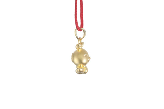 24K Gold 3D Rabbit Pendant