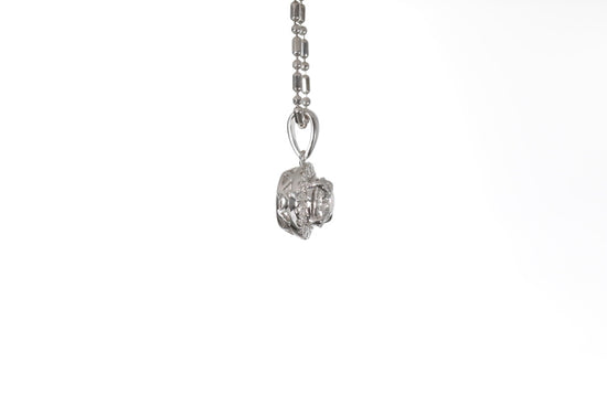 Classic Diamond Halo Pendant