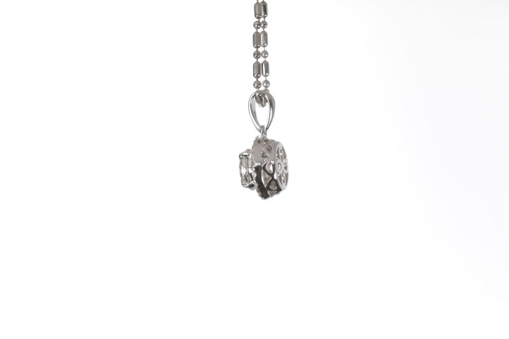 Classic Diamond Halo Pendant