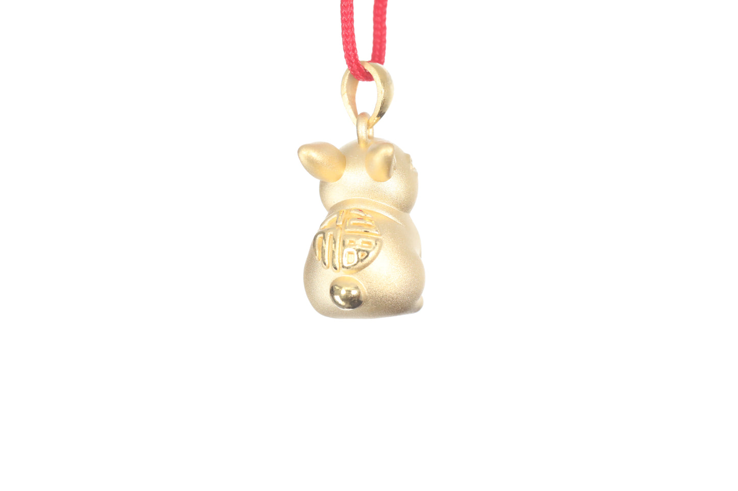 24K Gold Rabbit Pendant