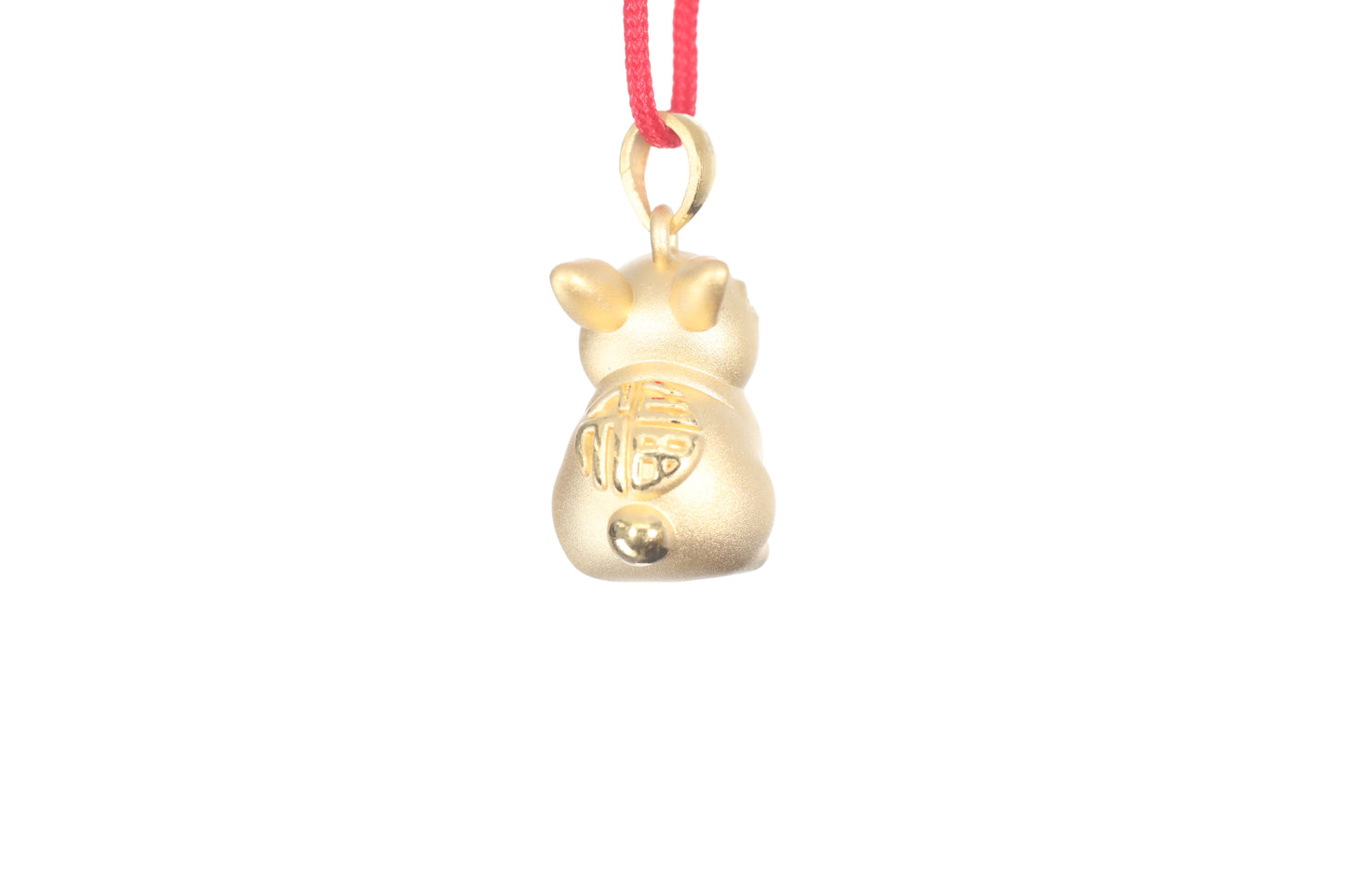 24K Gold Rabbit Pendant