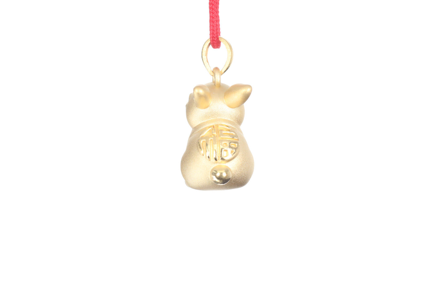 24K Gold Rabbit Pendant