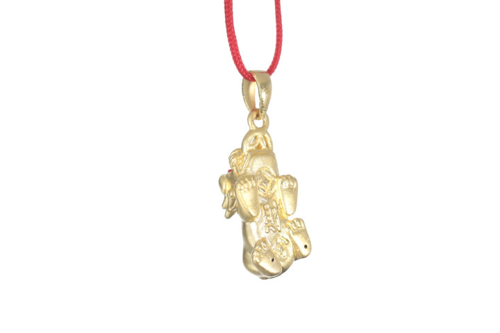 24K Gold Small Pixiu Pendant