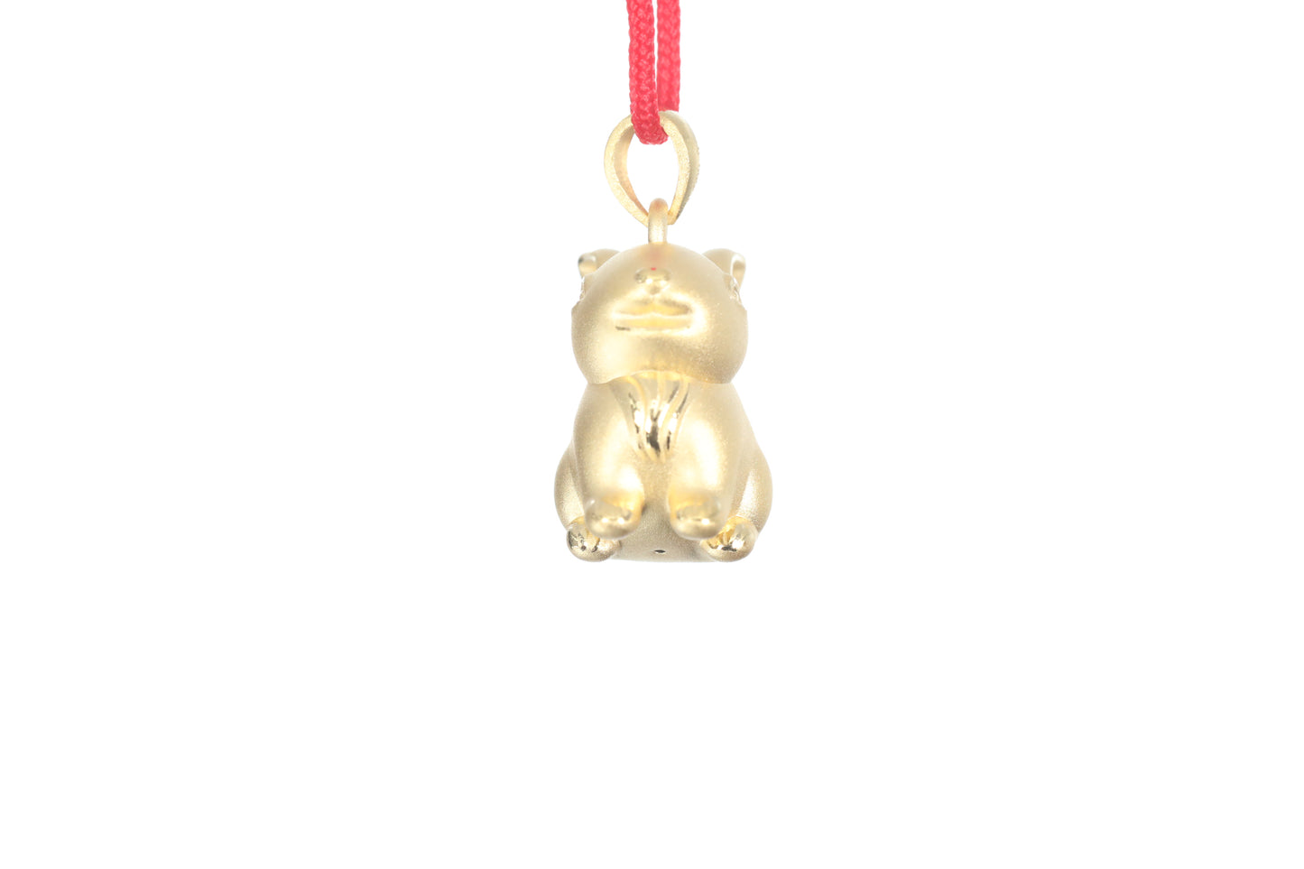 24K Gold Rabbit Pendant