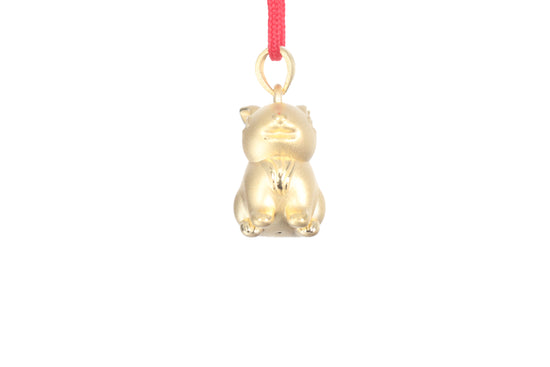 24K Gold Rabbit Pendant