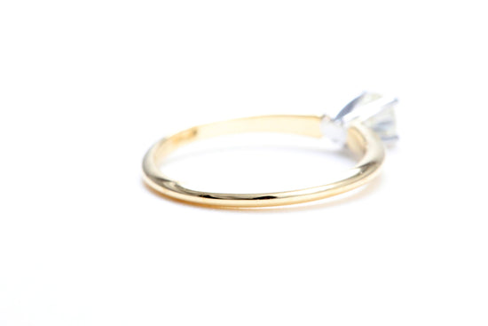 1/4 Carat Solitaire Engagement Ring in 14K Yellow Gold