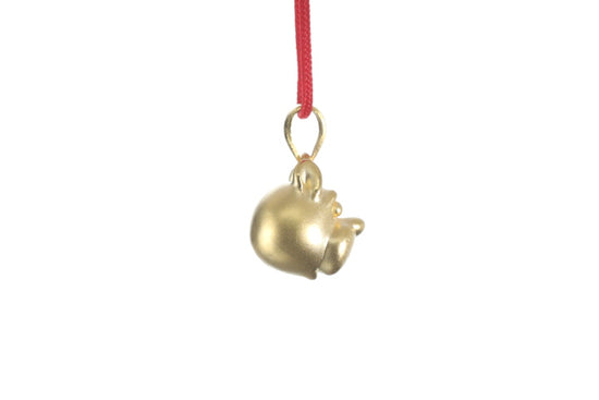 24K Gold Dog Pendant