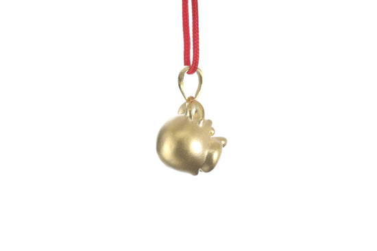 24K Gold Dog Pendant