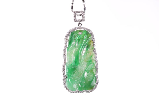 Jadeite Ru Yi Pendant