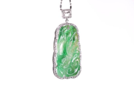 Jadeite Ru Yi Pendant