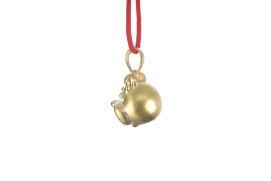 24K Gold Dog Pendant