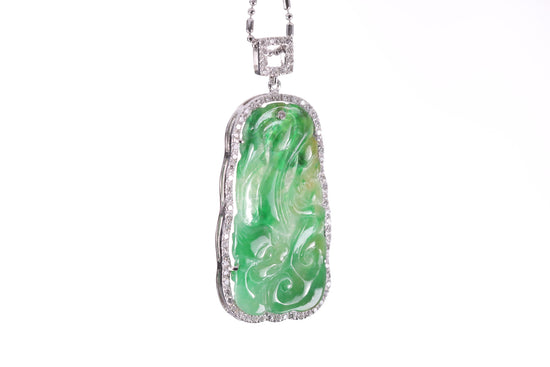 Jadeite Ru Yi Pendant