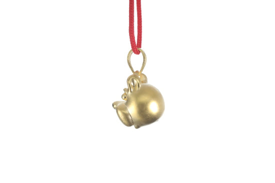 24K Gold Dog Pendant