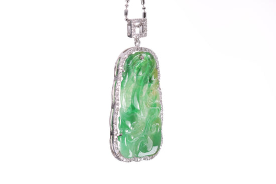 Jadeite Ru Yi Pendant