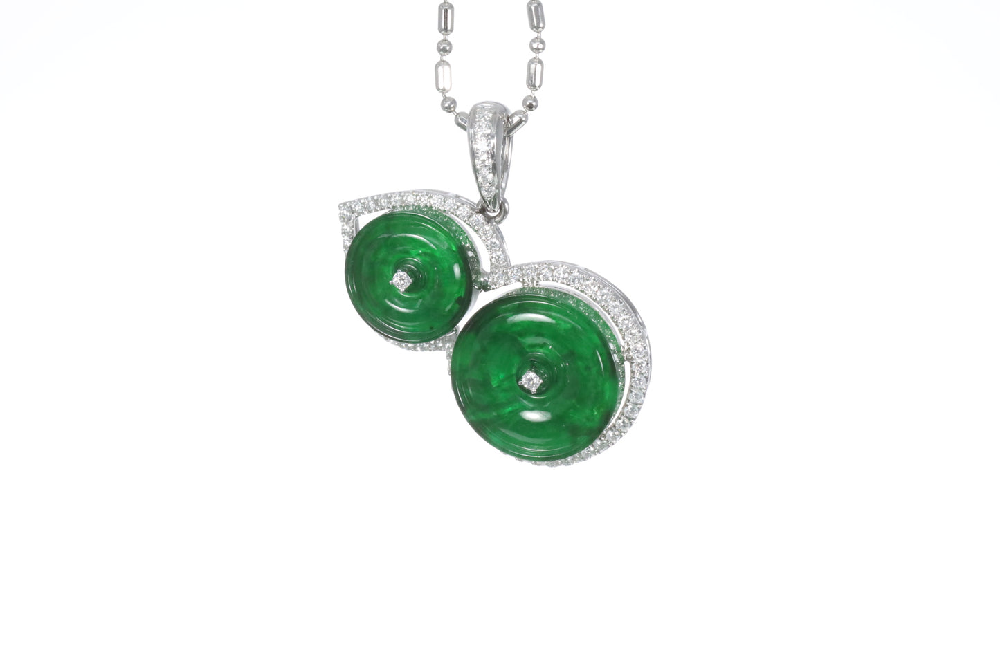Jadeite Gourd Pendant