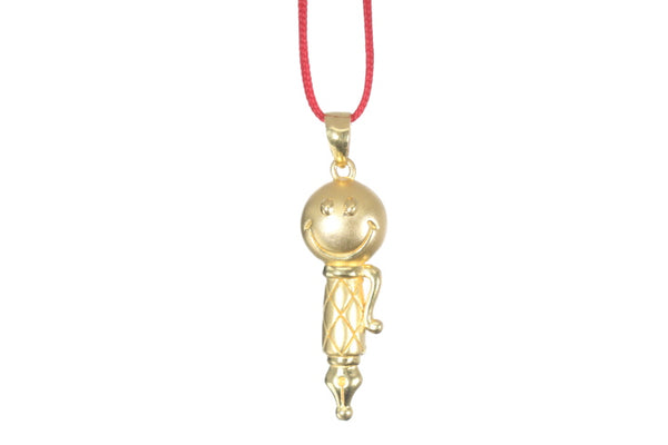 24K Gold Pen Pendant