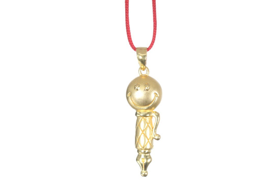 24K Gold Pen Pendant