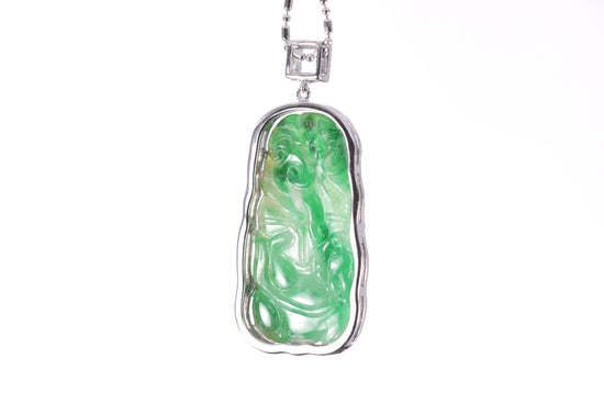 Jadeite Ru Yi Pendant