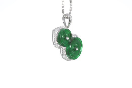 Jadeite Gourd Pendant