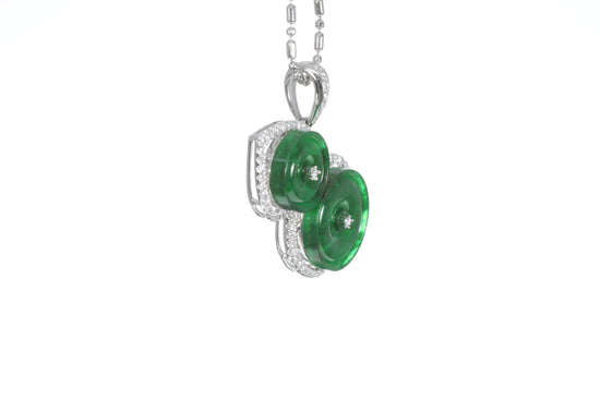 Jadeite Gourd Pendant