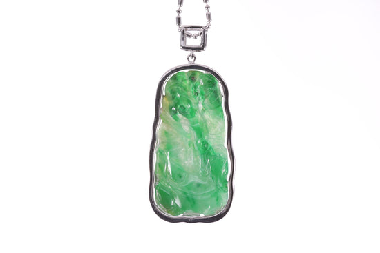 Jadeite Ru Yi Pendant