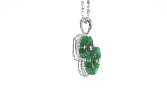 Jadeite Gourd Pendant