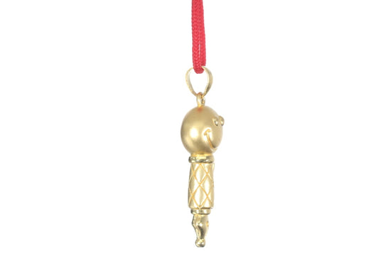 24K Gold Pen Pendant