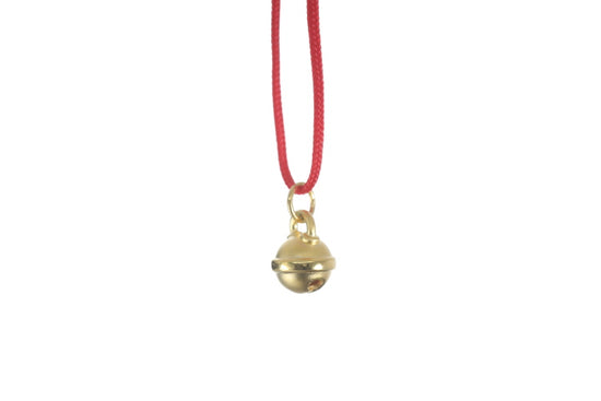 24K Gold Bell Pendant