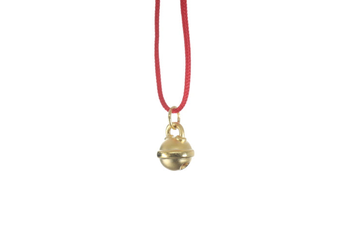 24K Gold Bell Pendant