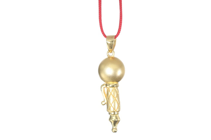 24K Gold Pen Pendant