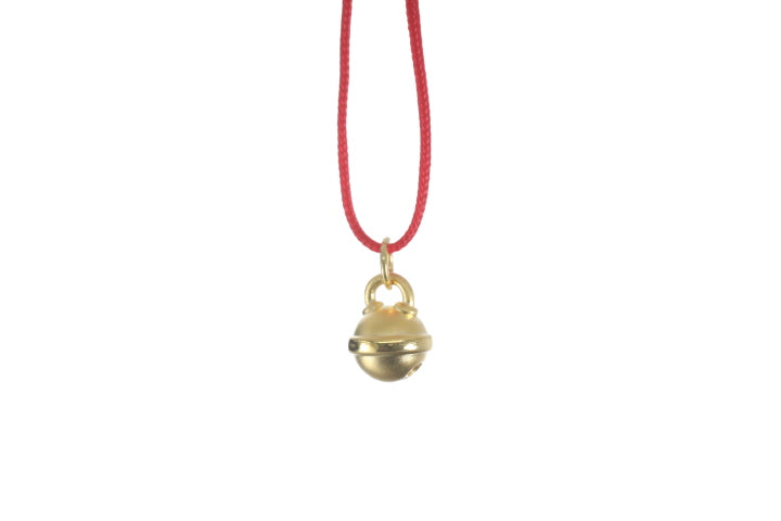 24K Gold Bell Pendant