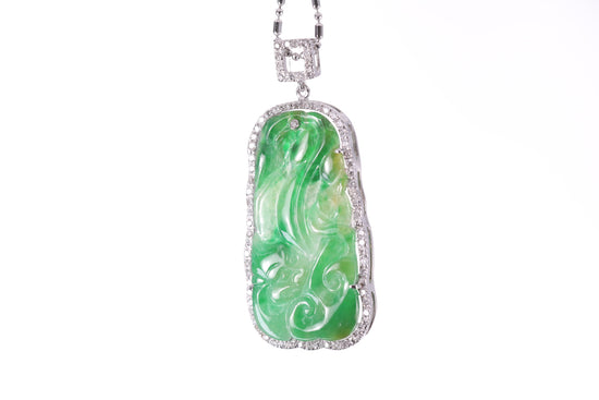 Jadeite Ru Yi Pendant