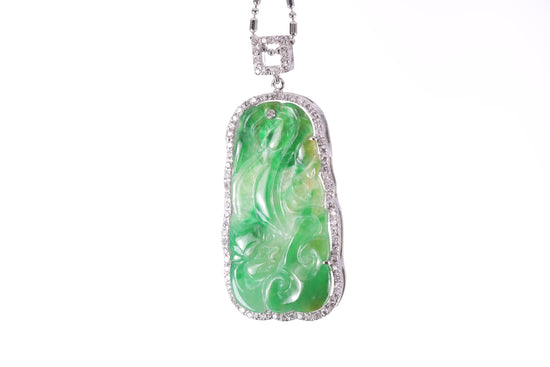 Jadeite Ru Yi Pendant