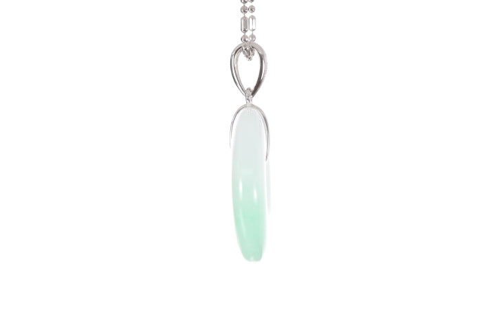 Jadeite Bi Pendant 18KW