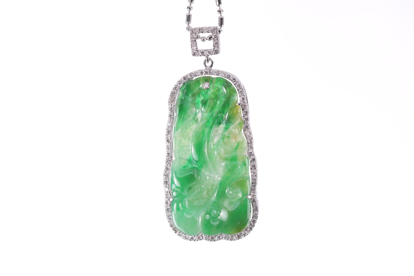 Jadeite Ru Yi Pendant