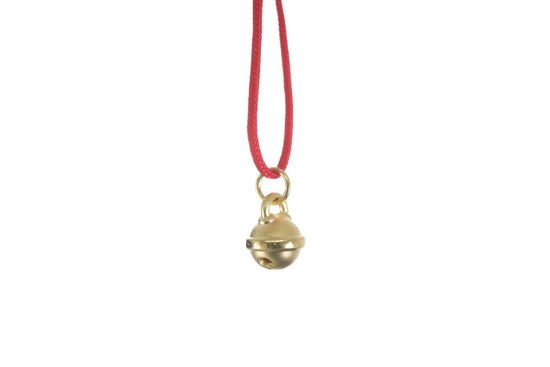 24K Gold Bell Pendant