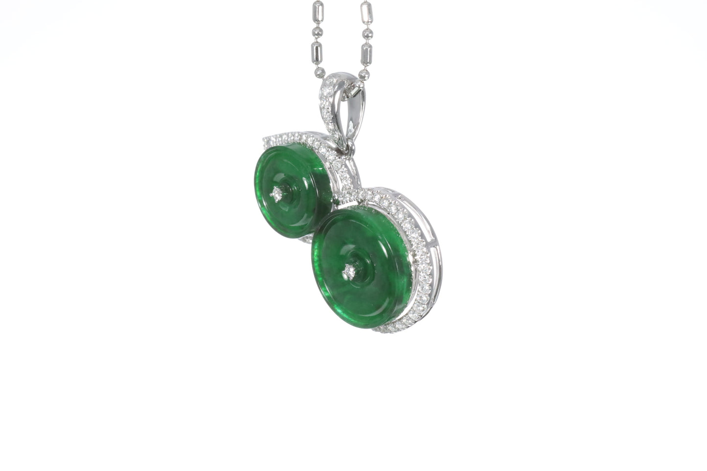 Jadeite Gourd Pendant