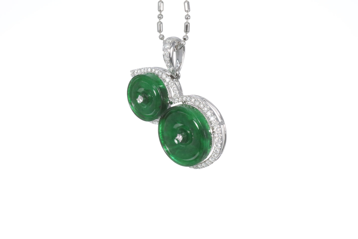 Jadeite Gourd Pendant
